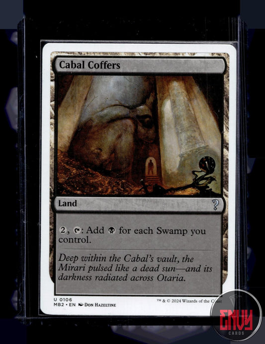 Cabal Coffers (White Border) NM 106 Mystery Booster 2 Magic: The Gathering