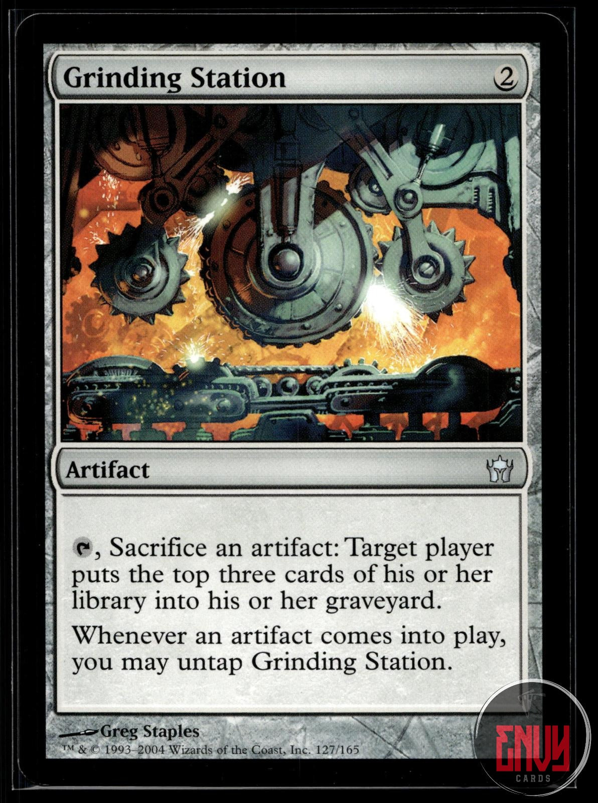 Grinding Station Near Mint 127 Uncommon Fifth Dawn