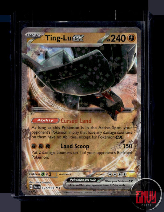 Ting-Lu ex Near Mint 127/193 Double Rare Paldea Evolved Pokemon