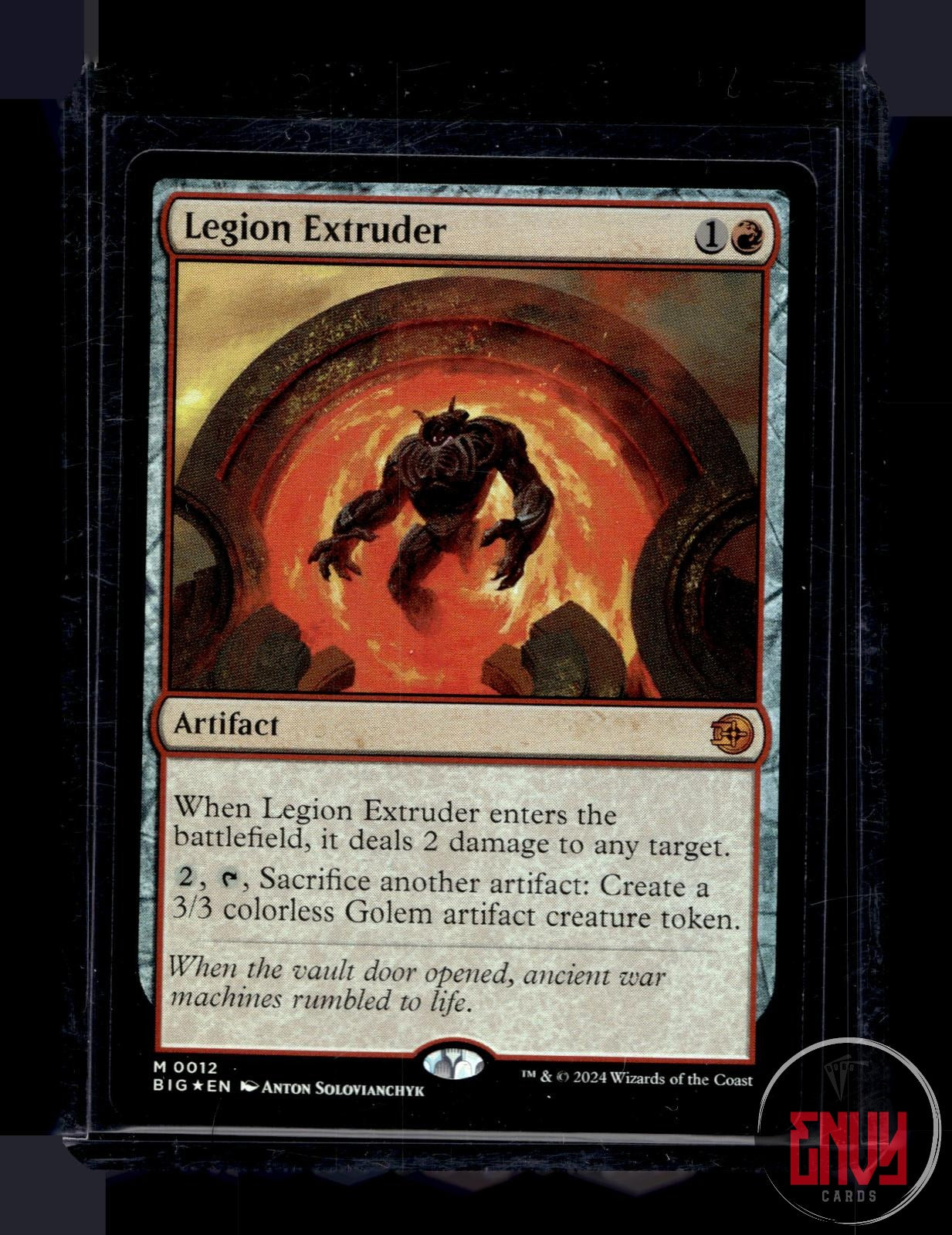 Legion Extruder NM 12 Outlaws of Thunder Junction: The Big Score Foil