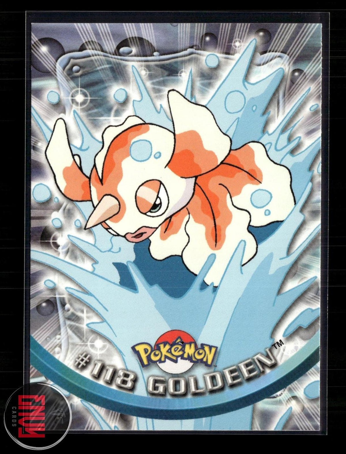 Goldeen LP #118 Topps Trading Cards Series 3 Pokemon
