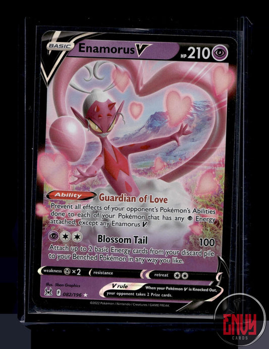 Enamorus V Near Mint 082/196 V Rare Lost Origin Pokemon