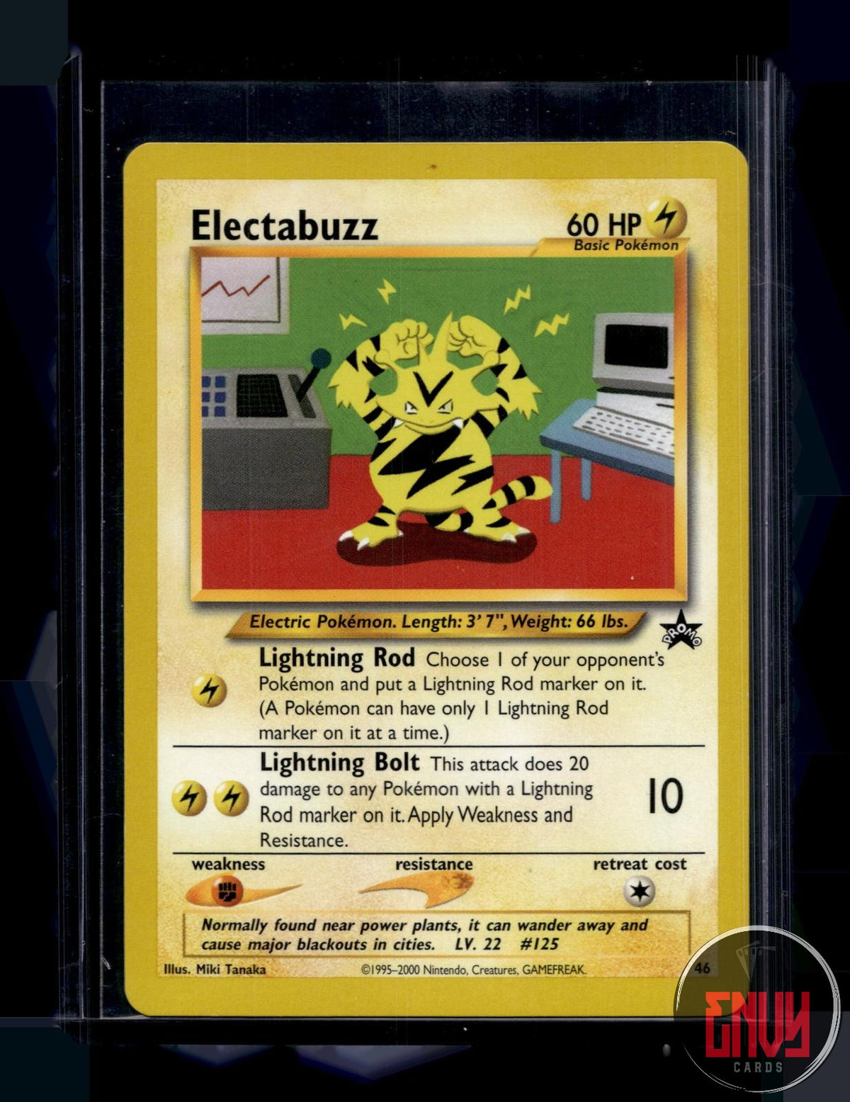 Electabuzz Lightly Played 46 Promo Wizards Black Star Promos Pokemon