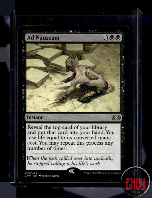 Ad Nauseam Near Mint 76 Rare Double Masters Magic: The Gathering