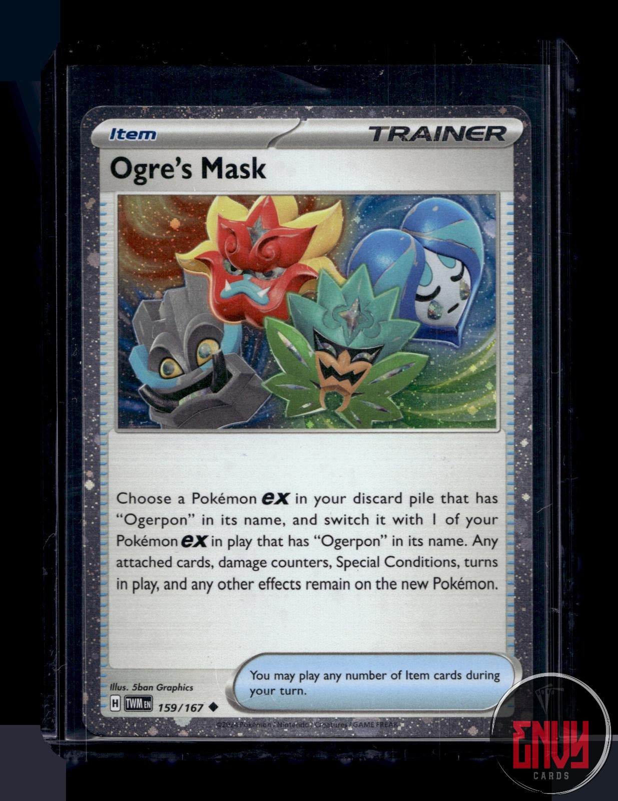 Ogre's Mask Near Mint 159/167 Promo Miscellaneous Cards & Products Pokemon
