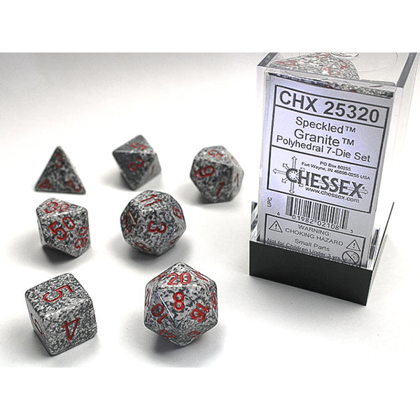 Chessex: 7-Die Set Speckled