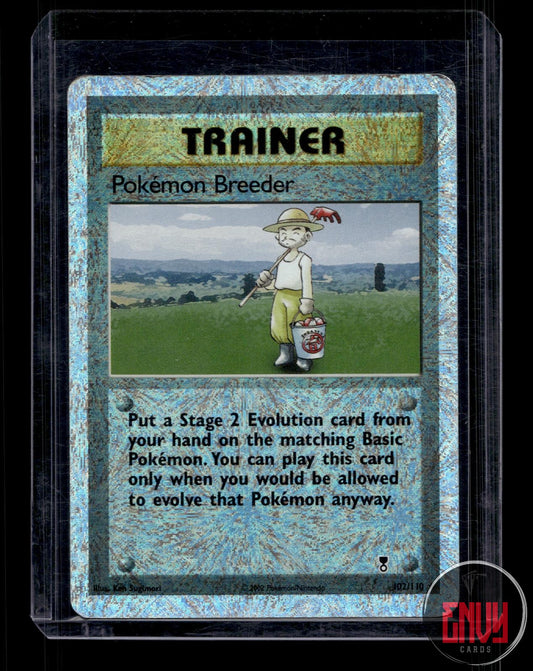 Pokemon Breeder HP 102/110 Rare Legendary Collection Pokemon Reverse Holo