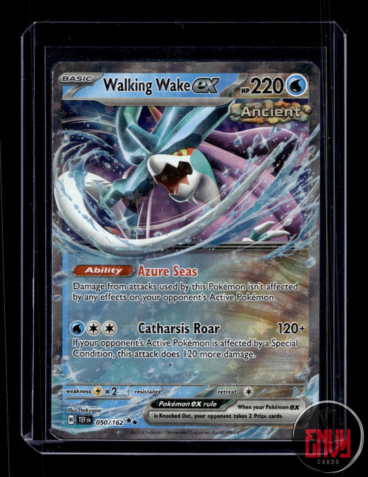 Walking Wake ex Near Mint 050/162 Double Rare Temporal Forces Pokemon