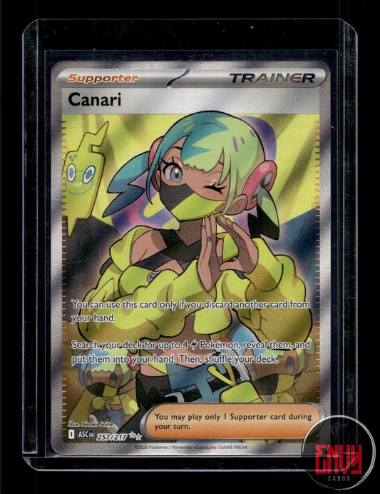 Canari Near Mint 257/217 Ultra Rare Ascended Heroes Pokemon