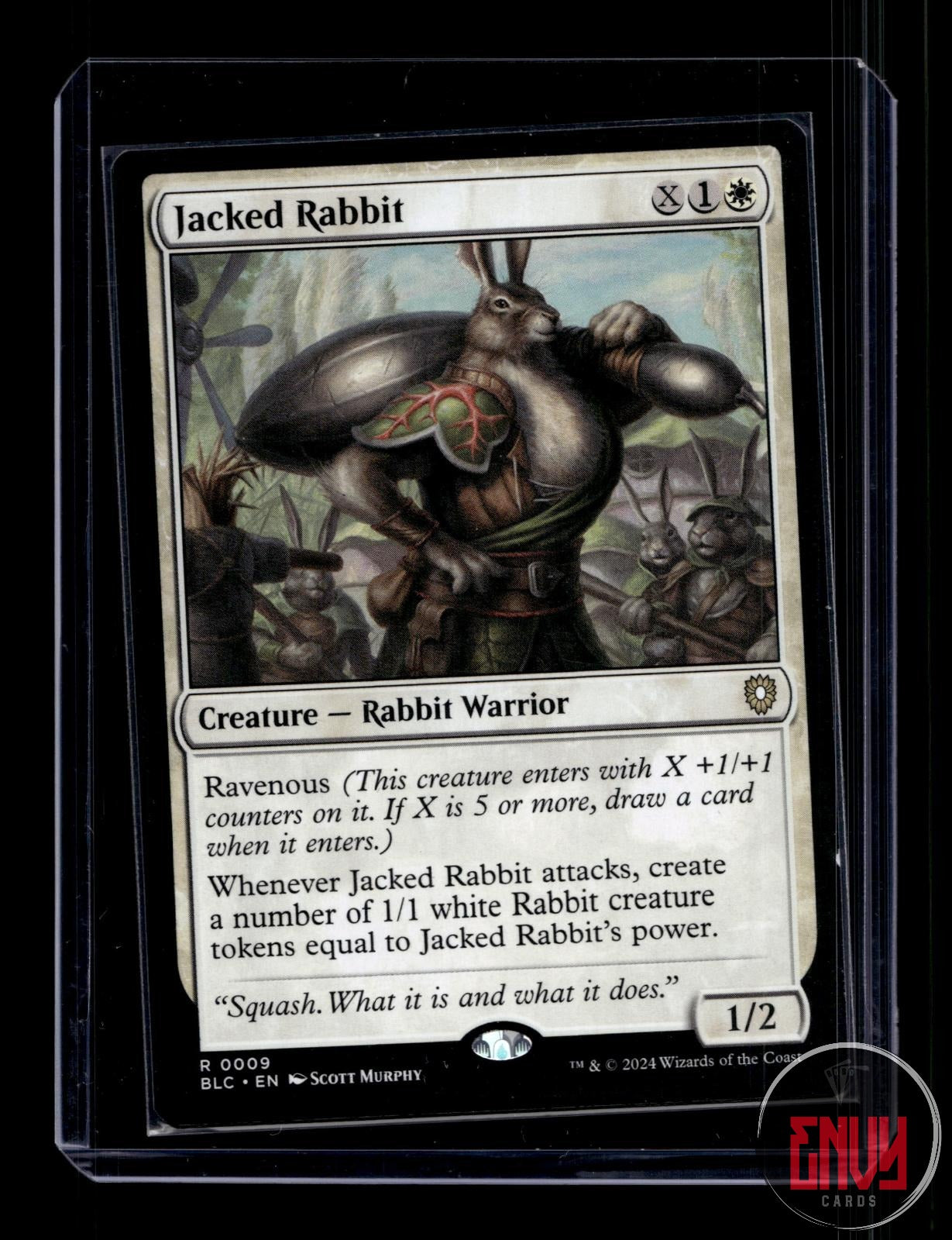 Jacked Rabbit Lightly Played 9 Rare Commander: Bloomburrow Magic: The Gathering