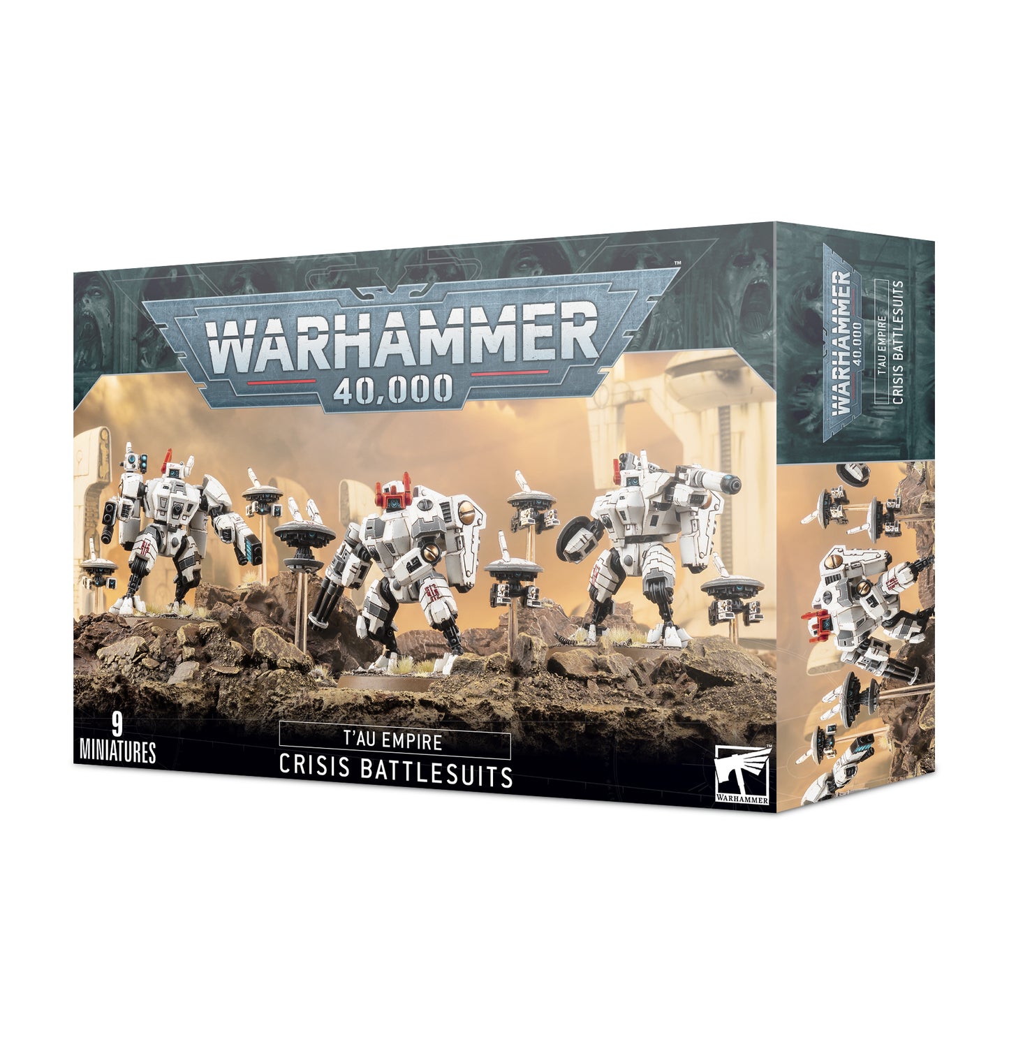 Warhammer 40K: Tau Empire XV8 Crisis Battlesuits