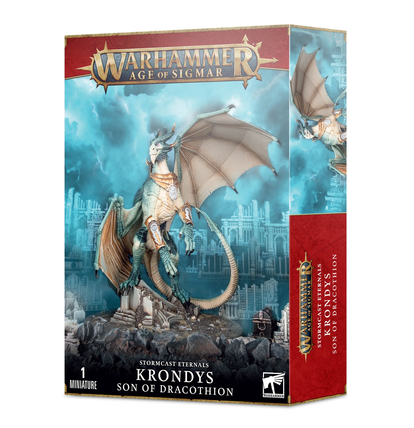 Warhammer Age of Sigmars: Stormcast Eternals Krondys Son of Dracothian