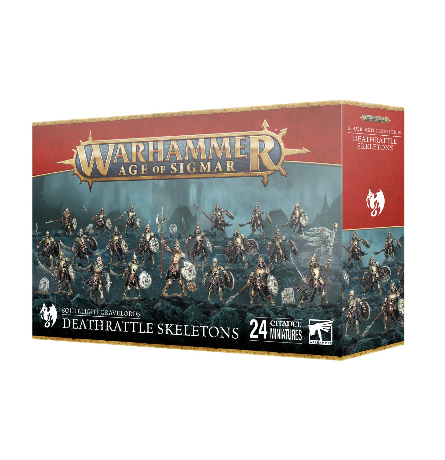 Warhammer Age of Sigmar: Soulblight Gravelords: Deathrattle Skeletons