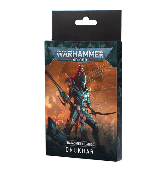 Warhammer 40K: Datasheet Cards: Drukhari ENG