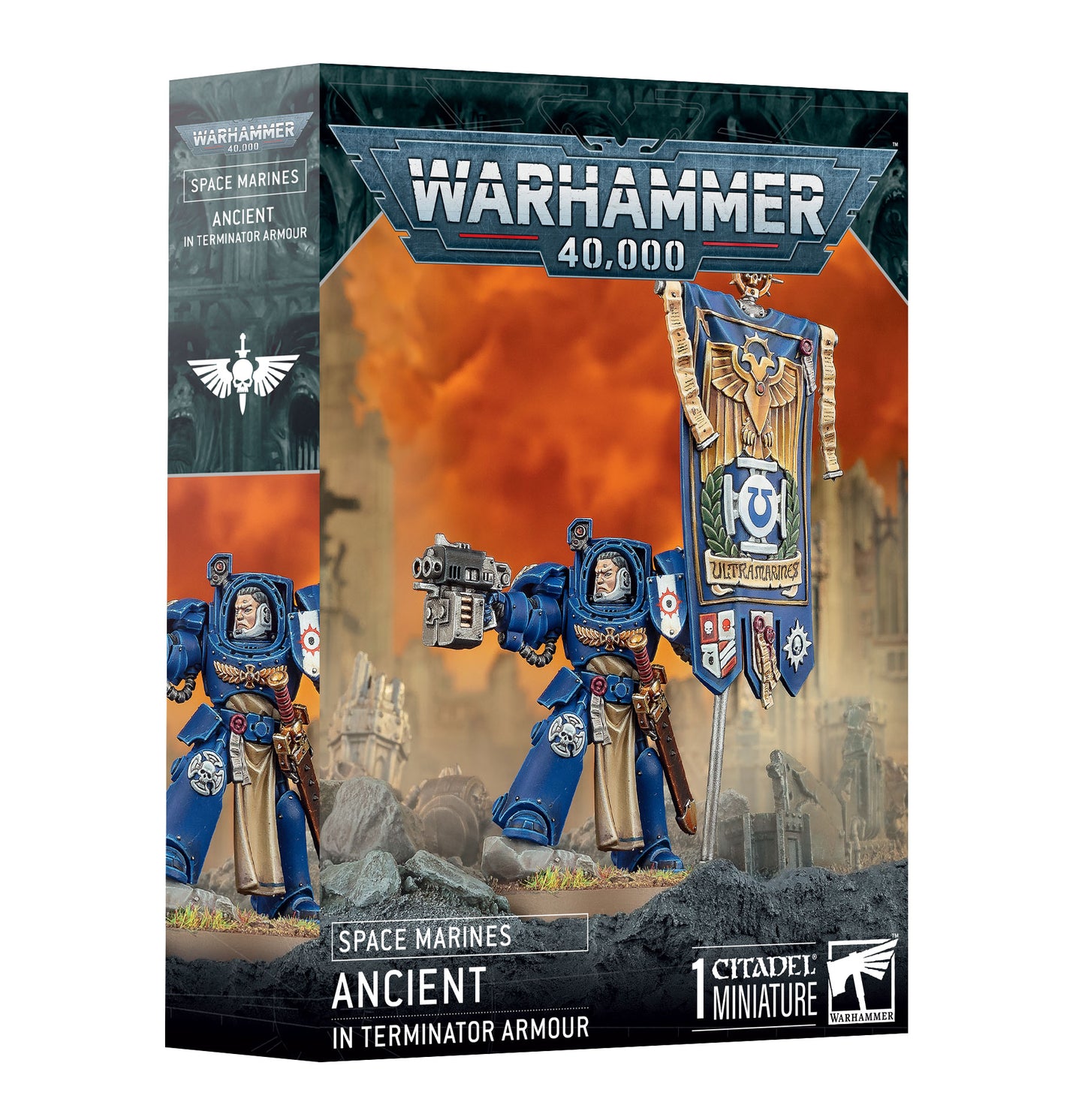 Warhammer 40K: Space Marines: Ancient In Terminator Armour