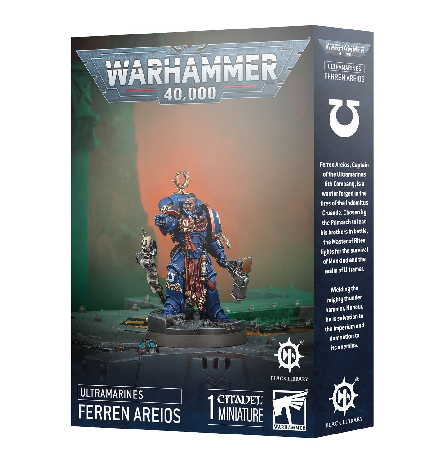 Warhammer 40K: Black Library: Ultramarine Captain Ferren Areios