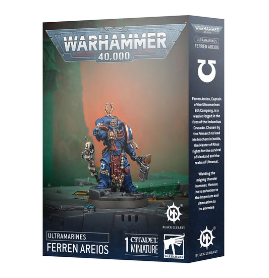 Warhammer 40K: Black Library: Ultramarine Captain Ferren Areios