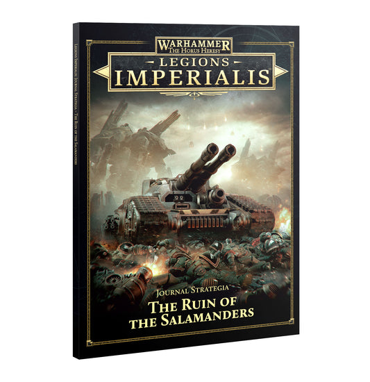 Legions Imperialis :Journal Strategia The Ruin of the Salamanders ENG