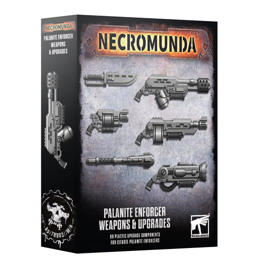 Warhammer Necromunda: Palanite Enforcer Weapons and Upgrades