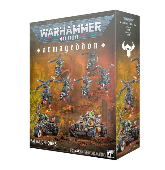 Warhammer 40k: ARMAGEDDON BATTALION: ORKS