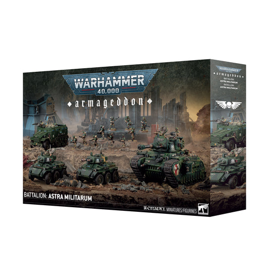 Warhammer 40K: ARMAGEDDON BATTALION: ASTRA MILITARUM