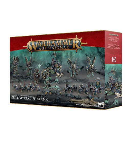 Warhammer Age of Sigmar: OSSIARCH BONEREAPERS:NULL MYRIAD PHALANX