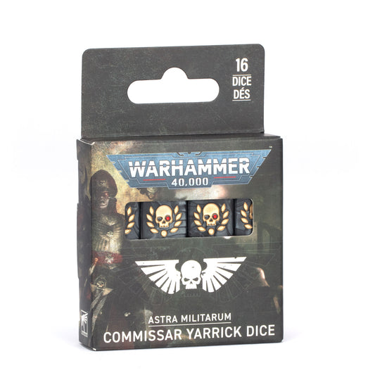 Warhammer 40k: ASTRA MILITARUM: COMMISSAR YARRICK DICE