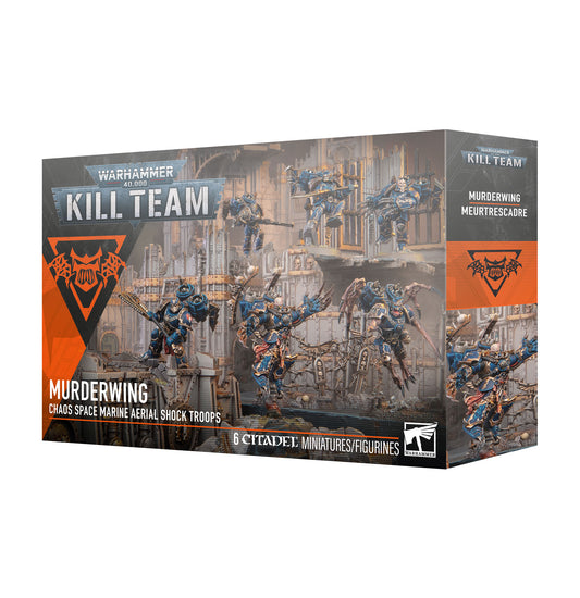 Warhammer 40k: Kill-Team Murderwing Chaos Space Marine Aerial Shook Troops