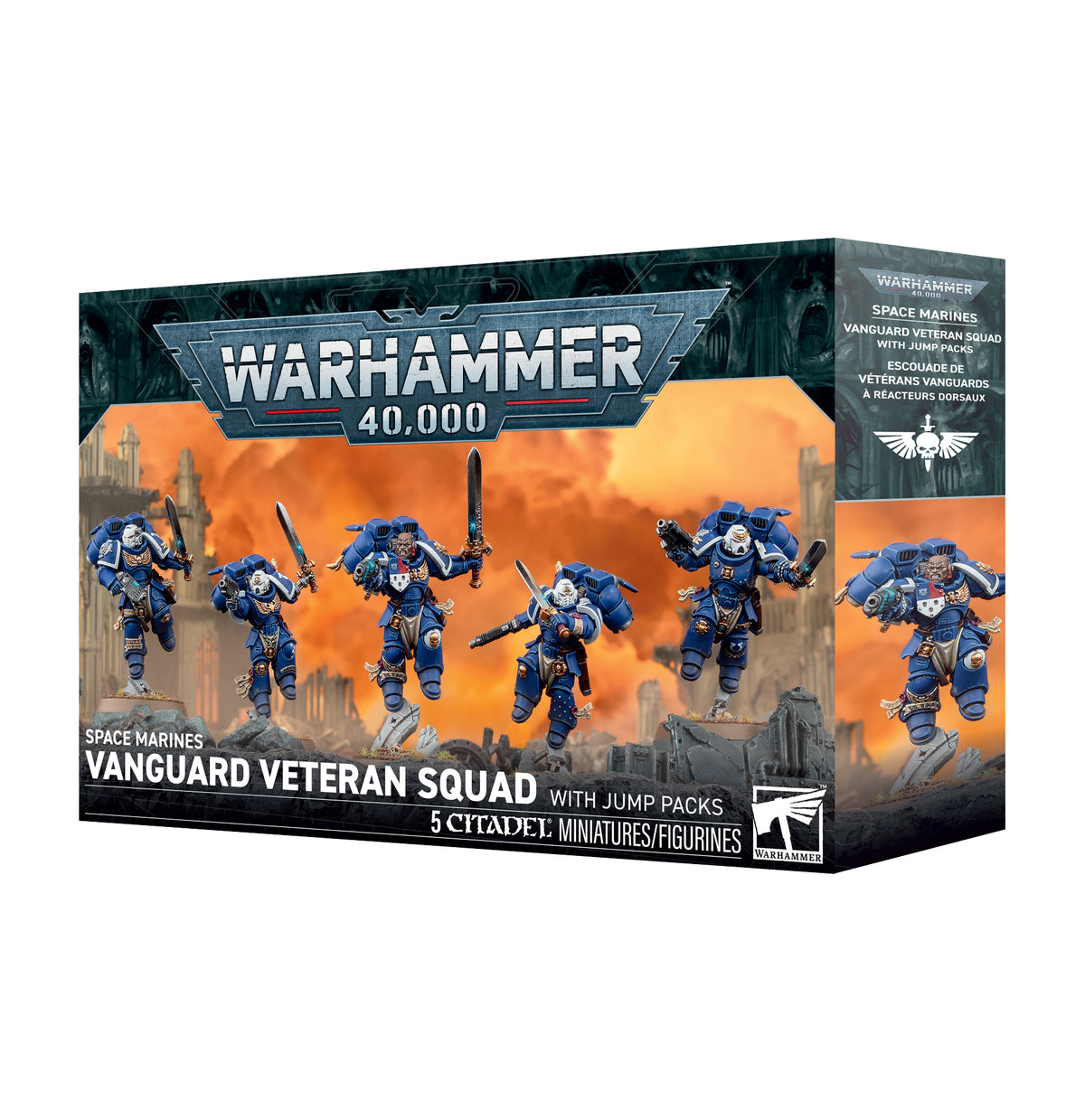 Warhammer 40K: Space Marines: VANGUARD VETERAN SQUAD W/JUMP PACKS