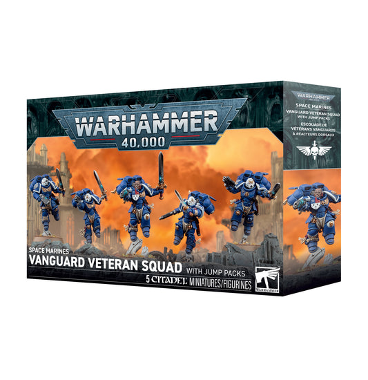Warhammer 40K: Space Marines: VANGUARD VETERAN SQUAD W/JUMP PACKS