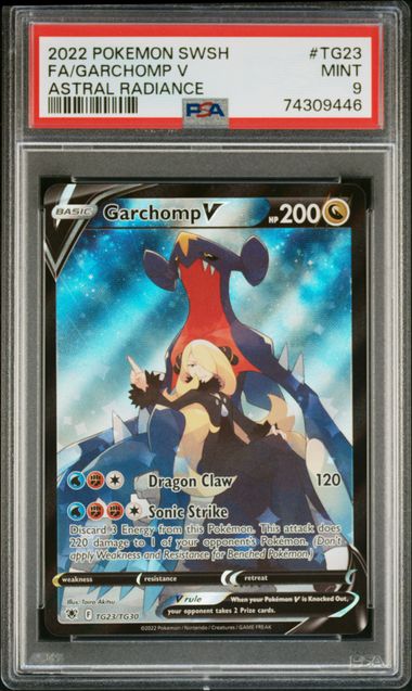Garchomp V Astral Radiance TG23/TG30 PSA 9