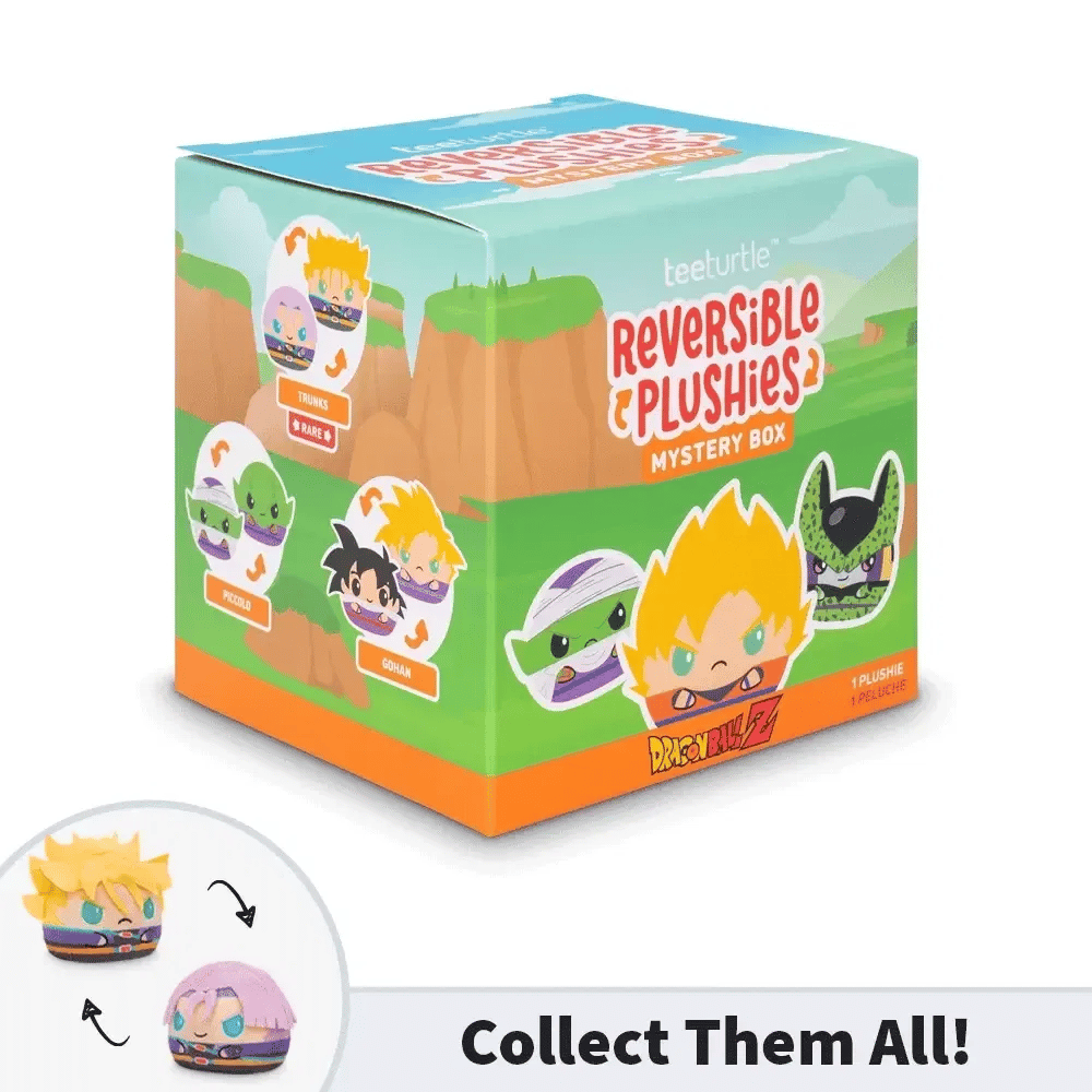 PLUSHIVERSE: BLIND BOX DRAGON BALL Z REVERSIBLE PLUSHIES 3IN