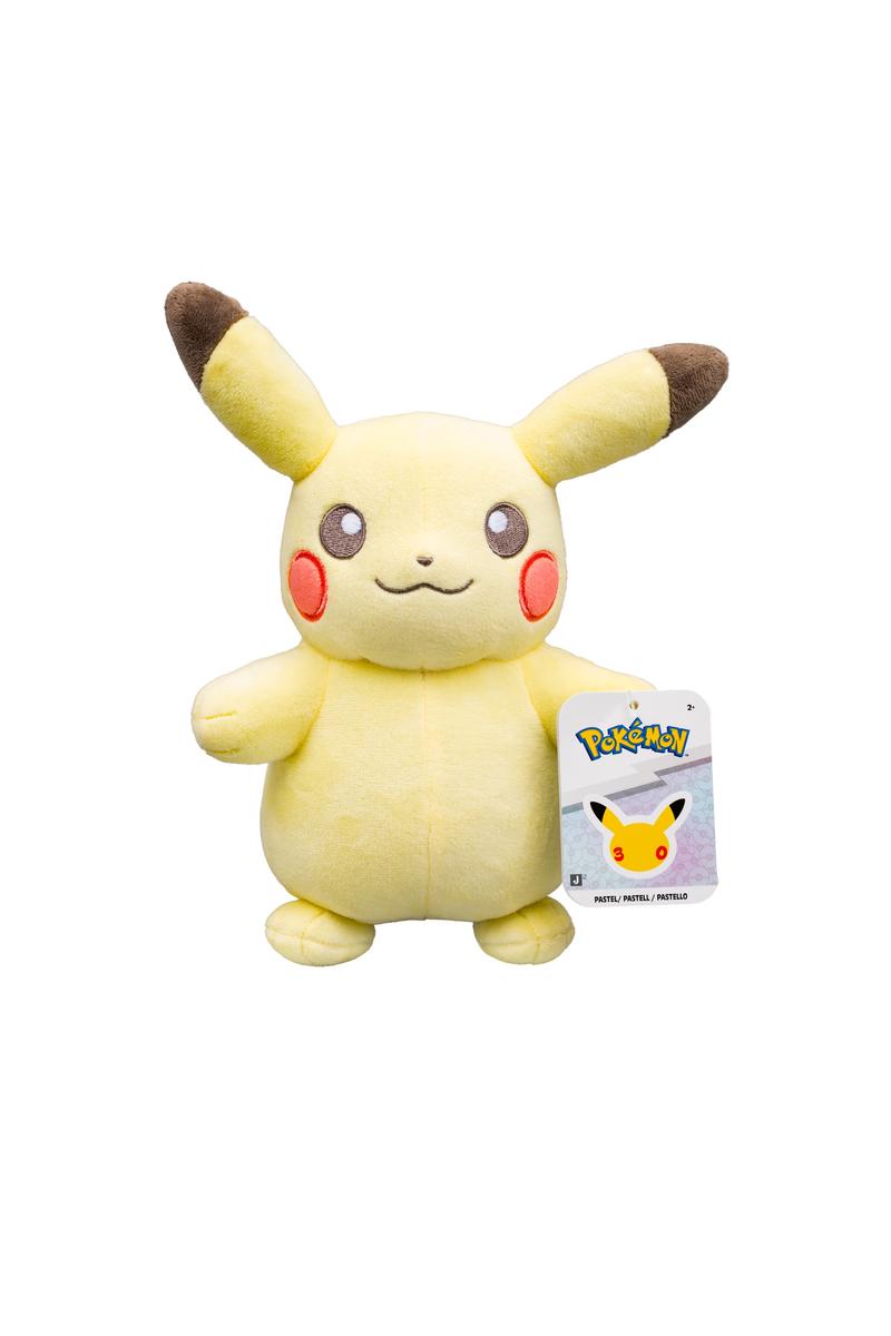Pokemon 8 Inch Plush 30th Anniversary Pastel Assortment