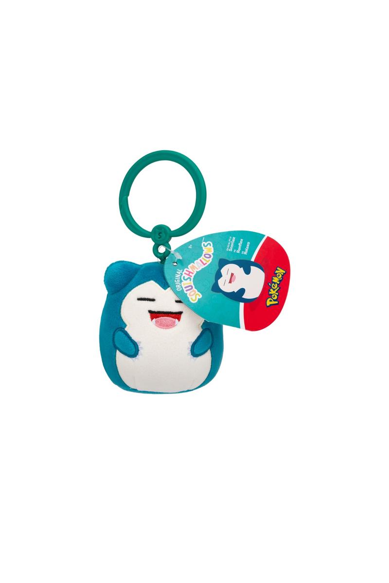 Squishmallows 3.5 Inch Plush Clip On Pokemon