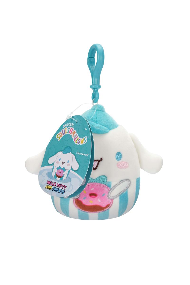 Original Squishmallows™ 3.5 Inch Hello Kitty® and Friends Clip-On Plush Assortment
