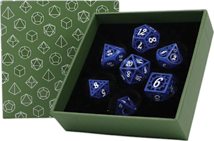 Let's Play Games LPG Dice: Clockwork Sun Dice Set