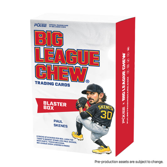 PULSE X BIG LEAGUE CHEW BASEBALL BLASTER BOX