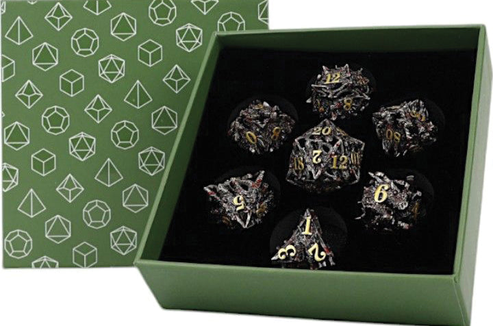 Let's Play Games LPG Dice: Dragon Rage Dice Set