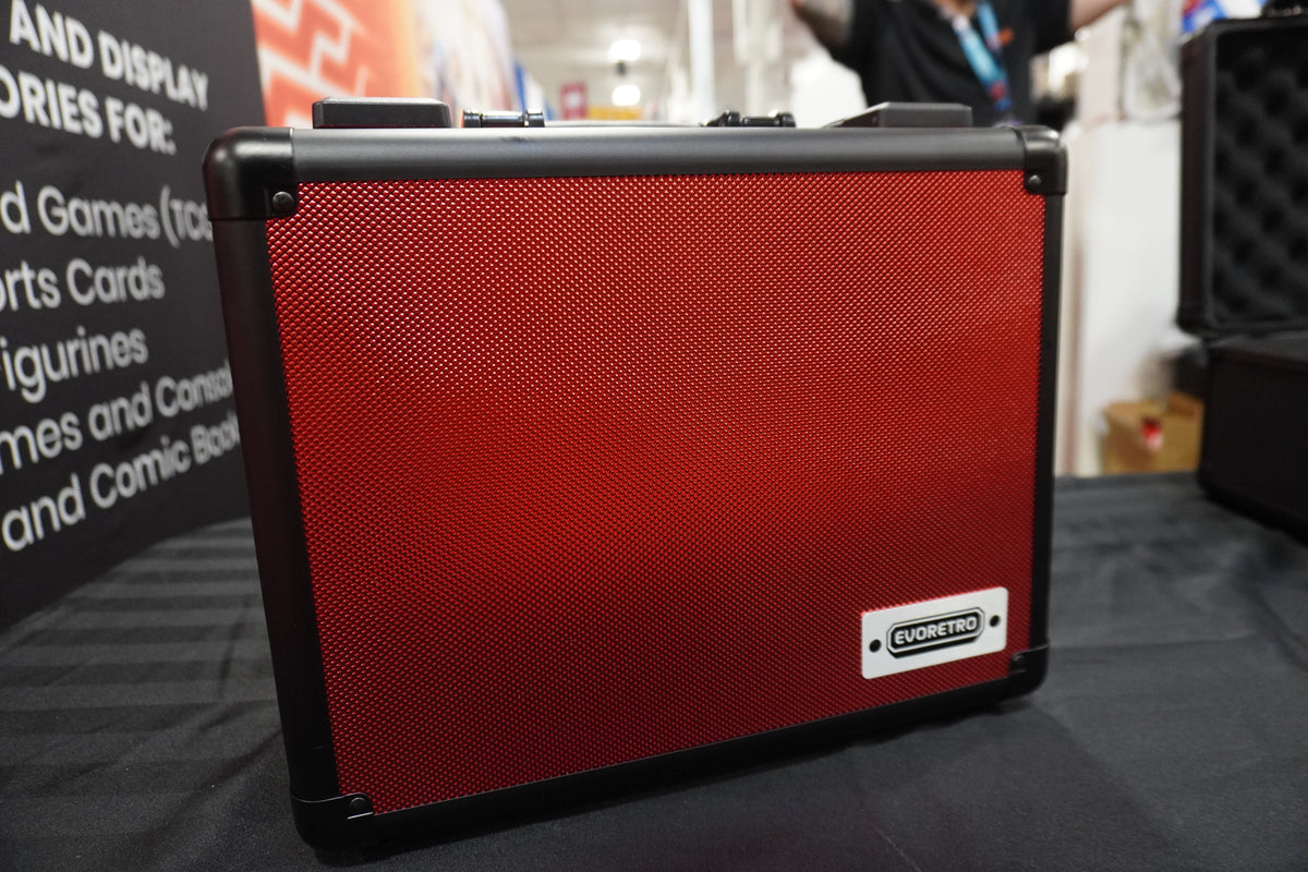 ER X RED GRADED CARD STORAGE BOX 3 ROWS