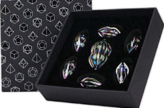 Let's Play Games LPG Dice: Elliptic Hollow Dice Set