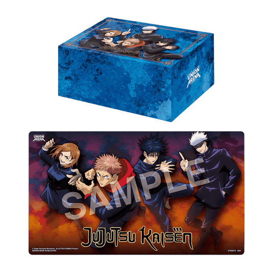 Union Arena: Playmat & Half Storage Box Set- Jujutsu Kaisen