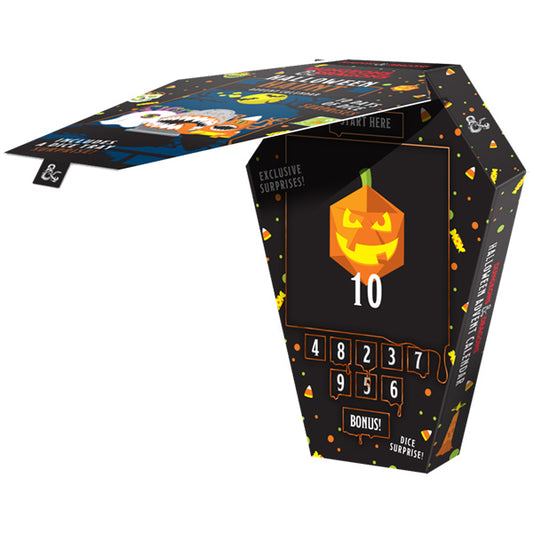 Advent Dice Calendar: Dungeons and Dragons Halloween Haunt Advent Calendar