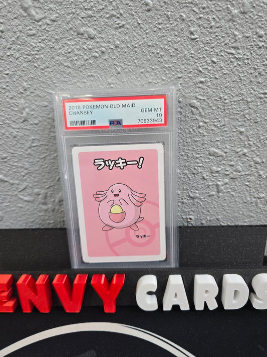 Chansey Old Maid 2019 Japanese PSA 10