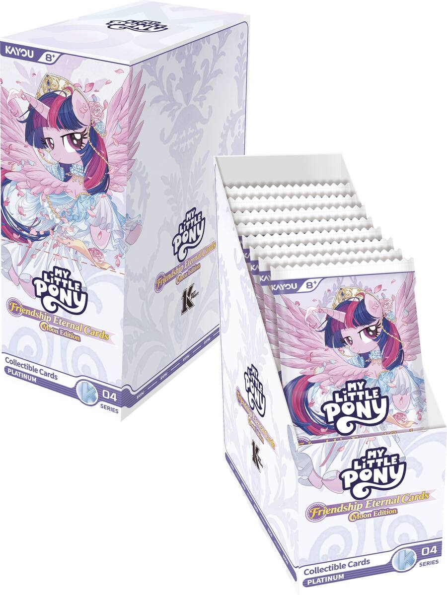 My Little Pony TCG: Friendship Eternal Cards, Moon Edition- Blister Pack Display- 004A (12 packs)