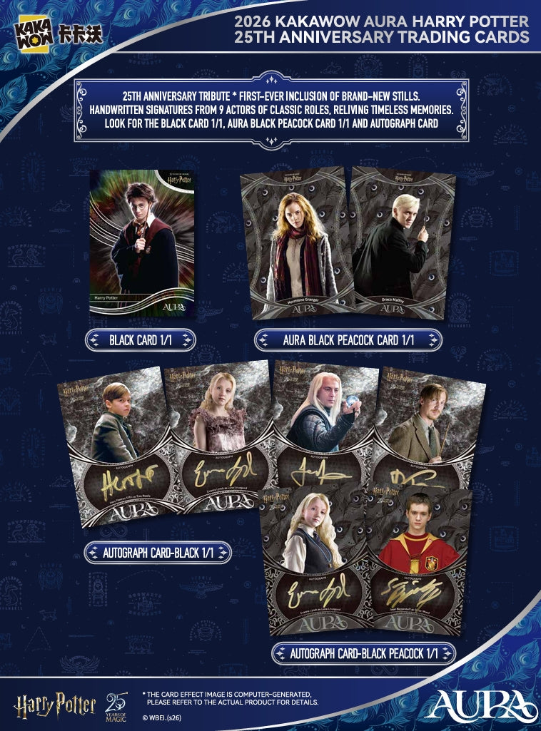 KAKAWOW AURA HARRY POTTER 25TH ANNIVERSARY