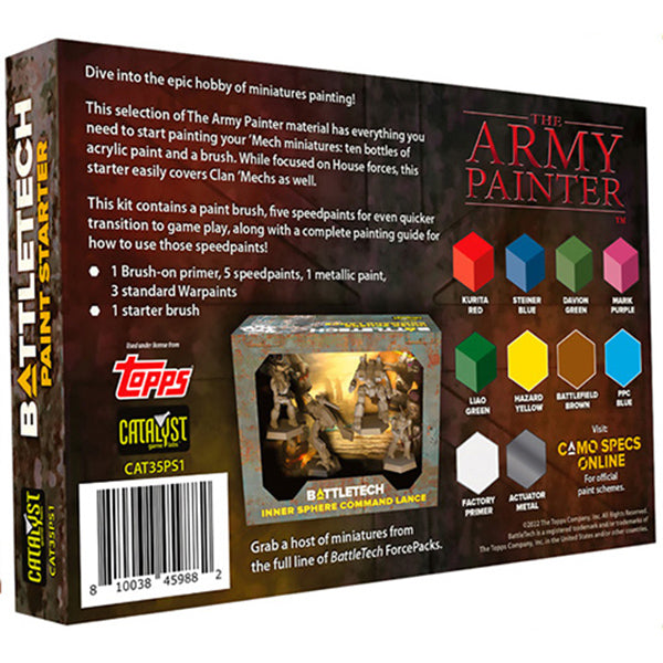 BattleTech: Paint Set Starter
