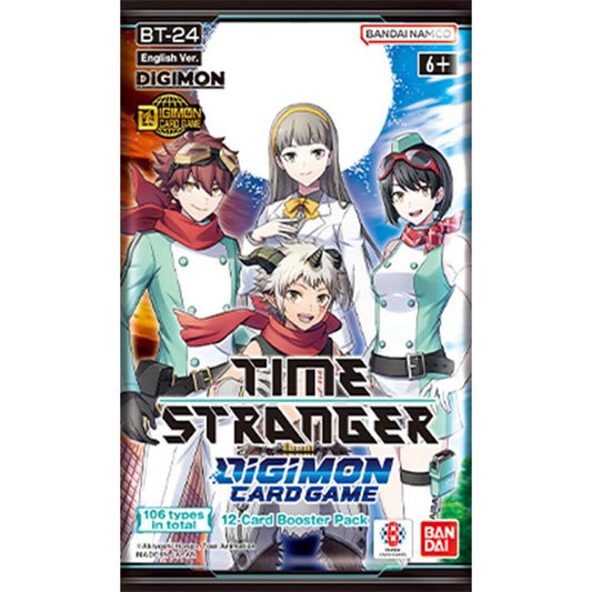 Digimon Card Game: Time Stranger Booster Pack - Time Stranger (BT-24)