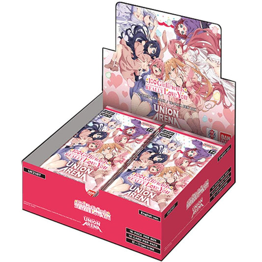 Union Arena: The 100 Girlfriends Who Really, Really, Really, Really, REALLY Love You Booster Display [UE21BT]