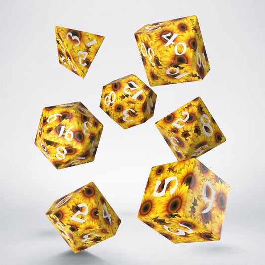 7-Die Set Full Art: Sunflower