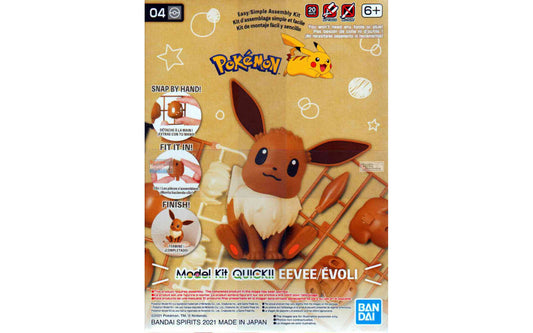 POKEMON MODEL KIT QUICK!! EEVEE